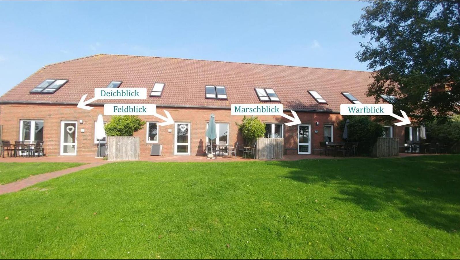 Appartamento Warfblick - Landlust Osterwarf Norddeich  Esterno foto